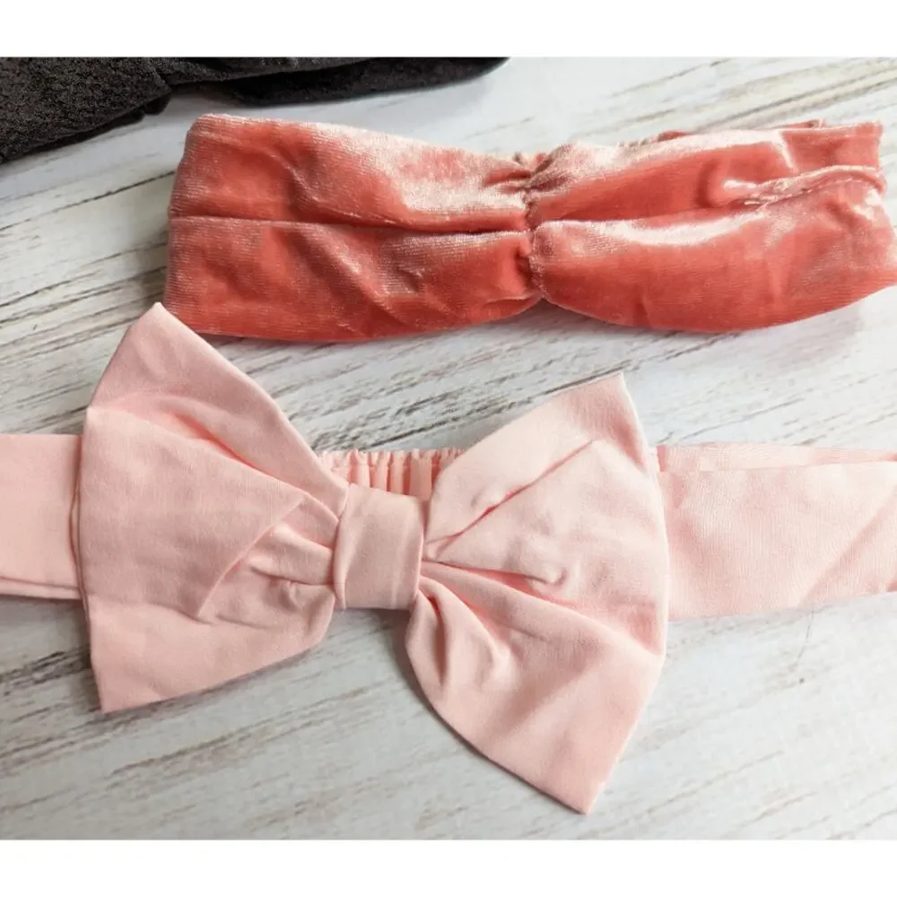 Little Girl Hair Accessory and Turban bundle